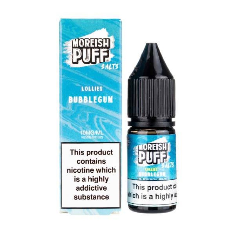 Bubblegum Lollie Nic Salt E-Liquid by Moreish Puff