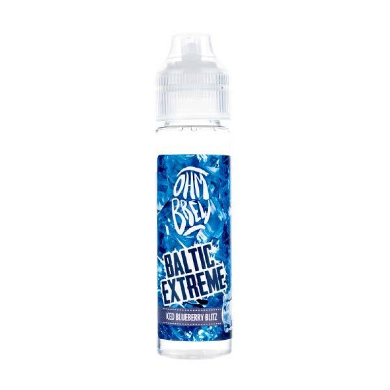 Iced Blueberry Blitz Shortfill E-Liquid by Ohm Bre...