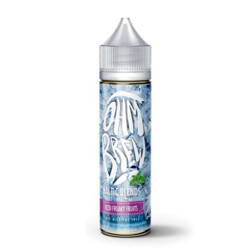 Iced Freaky Fruits Shortfill E-Liquid by Ohm Brew