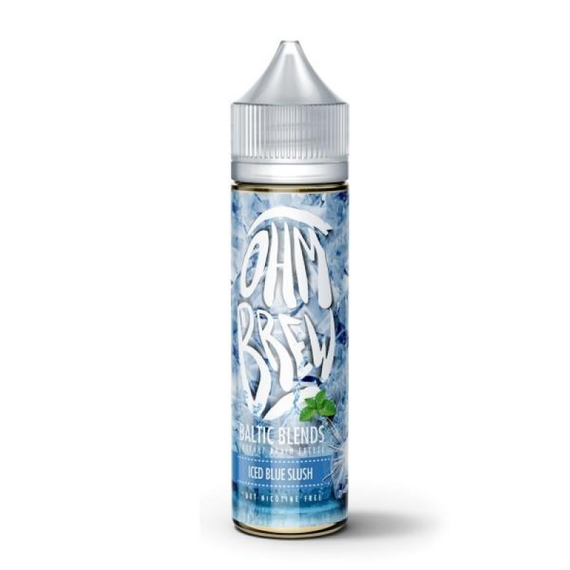 Iced Blue Slush Shortfill E-Liquid by Ohm Brew