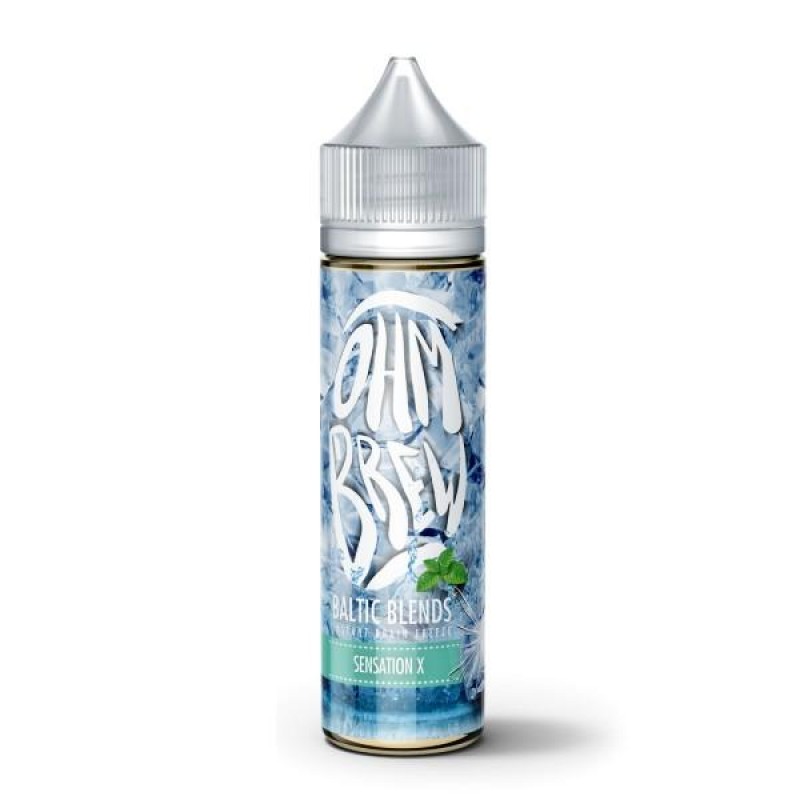 Iced Sensation X Shortfill E-Liquid by Ohm Brew