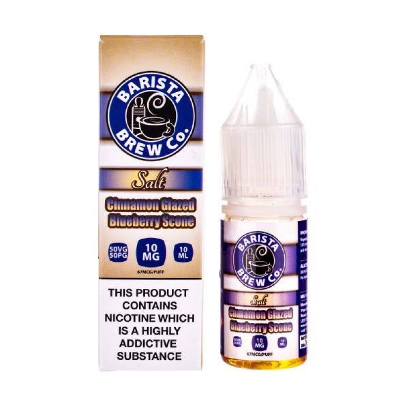 Cinnamon Glazed Blueberry Scone Nic Salt E-Liquid ...