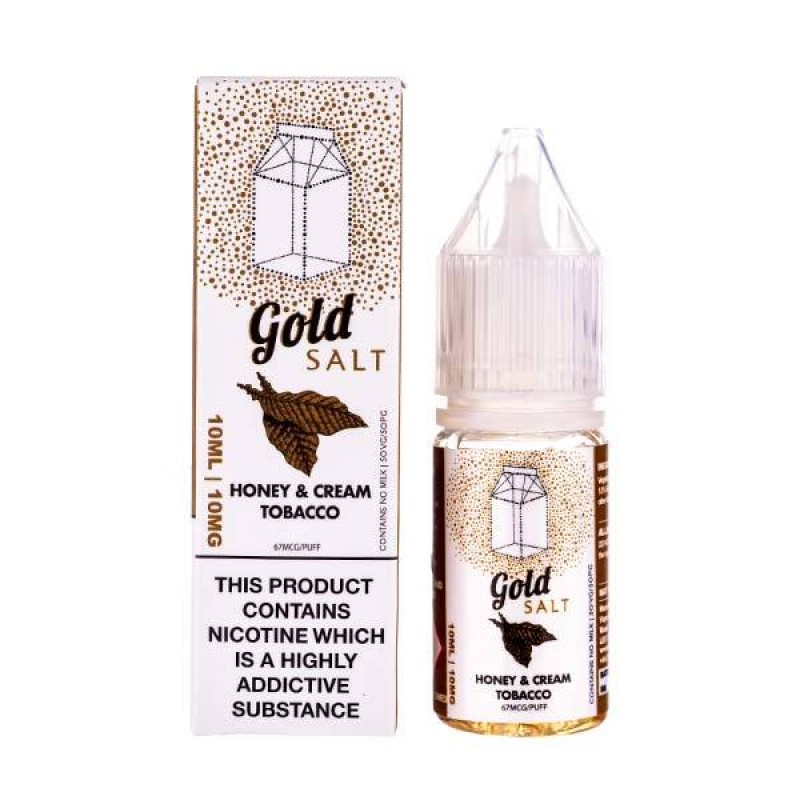 Honey and Cream Tobacco Nic Salt E-Liquid by The M...