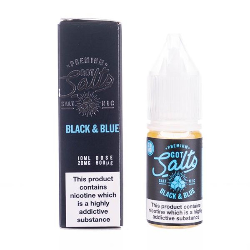 Black & Blue Nic Salt E-Liquid by Got Salt
