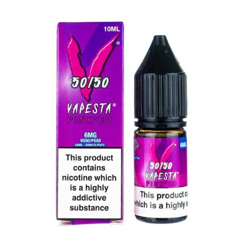 Pink'ed 50/50 E-Liquid by Vapesta