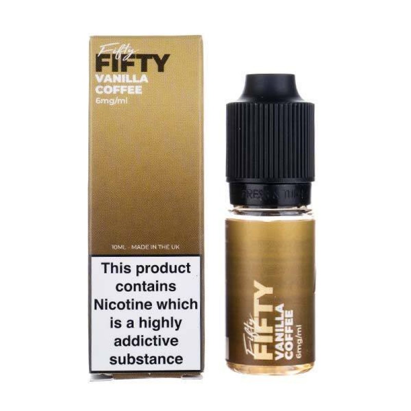 Vanilla Coffee E-Liquid by VS Fifty Fifty