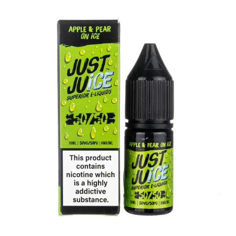 Apple & Pear On Ice 50/50 E-Liquid by Just Juice