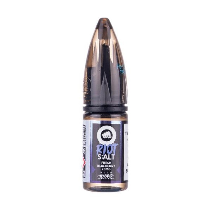 Fresh Blueberry Nic Salt E-Liquid by Riot Squad