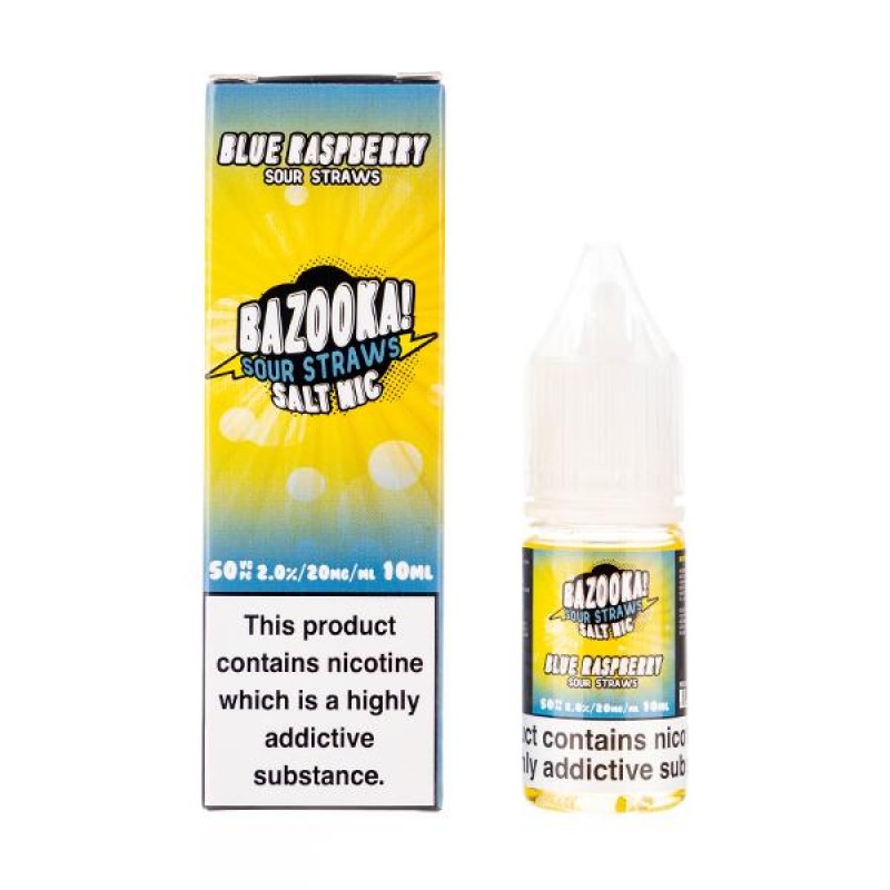 Blue Raspberry Nic Salt E-Liquid by Bazooka!