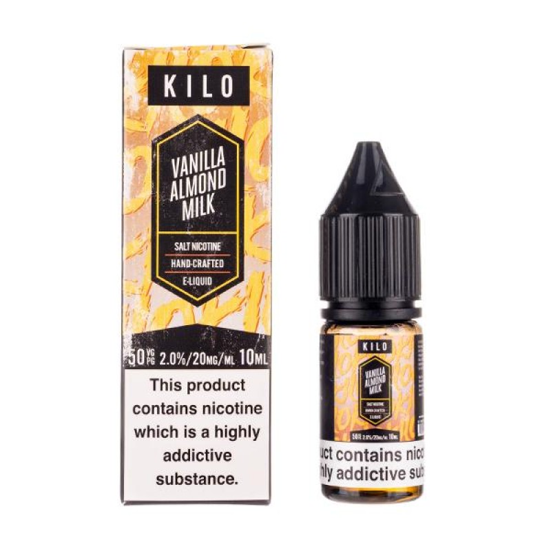 Vanilla Almond Nic Salt E-Liquid by Kilo