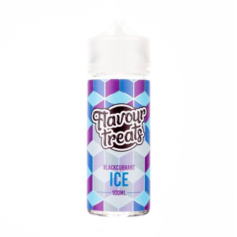Blackcurrant Ice 100ml Shortfill E-Liquid by Flavo...