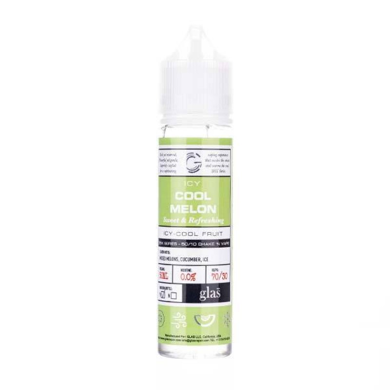 Cool Melon Shortfill E-Liquid by Glas Basix