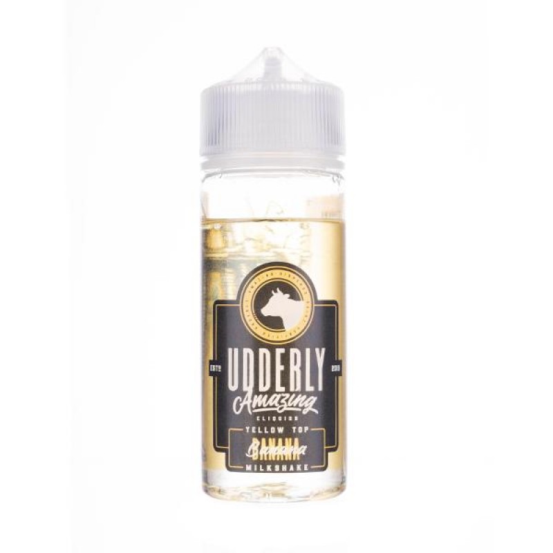 Banana Milkshake 100ml Shortfill E-Liquid by Udder...