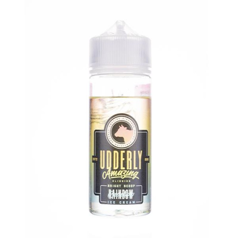 Rainbow Ice Cream 100ml Shortfill E-Liquid by Udde...