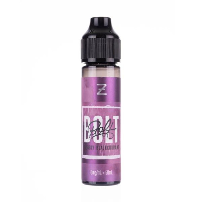 Bubbly Blackcurrant 50ml Shortfill E-Liquid by Bol...