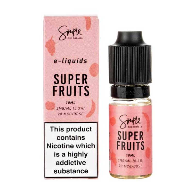 Super Fruits E-Liquid by Simple Essentials