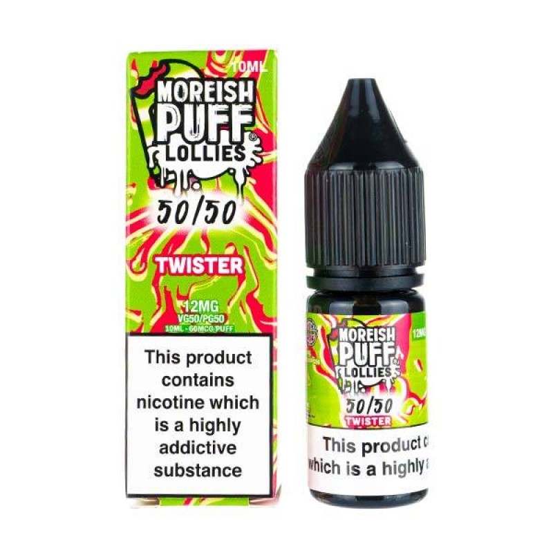 Twister Lollies 50/50 E-Liquid by Moreish Puff