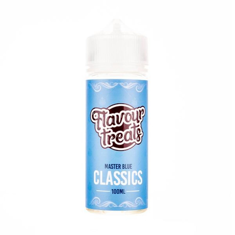 Master Blue 100ml Shortfill E-Liquid by Flavour Tr...