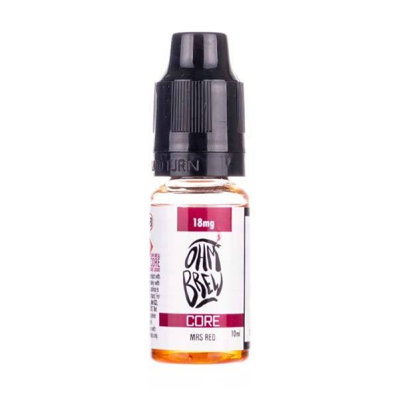 Mrs Red Core 50-50 E-Liquid by Ohm Brew