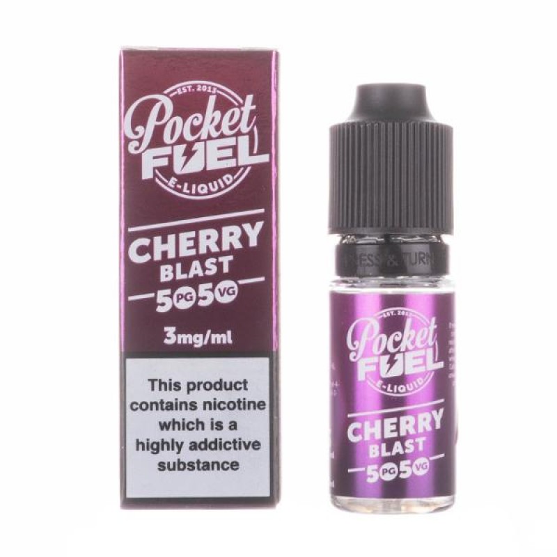 Cherry Blast 50-50 E-Liquid by Pocket Fuel