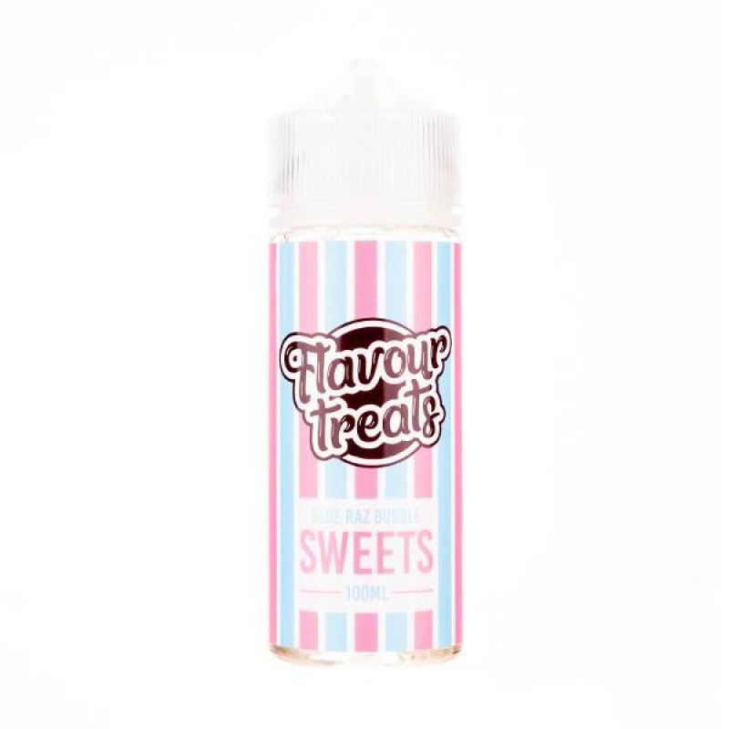 Blue Raz Bubble 100ml Shortfill E-Liquid by Flavou...