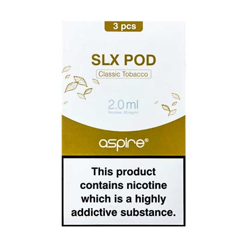 Classic Tobacco Pre-filled SLX Pods by Aspire