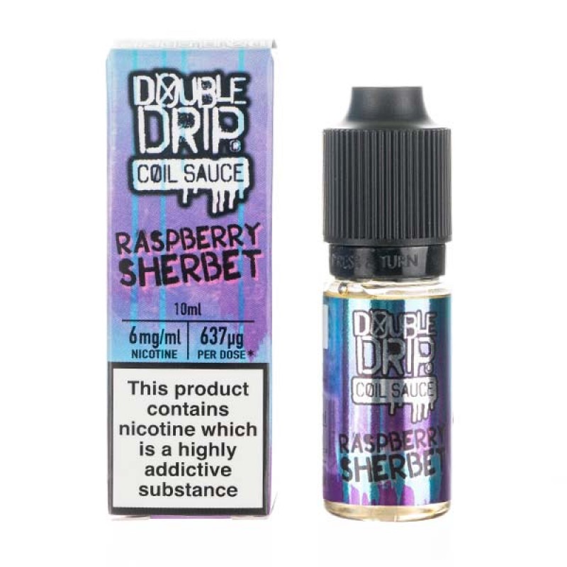 Raspberry Sherbet E-Liquid by Double Drip