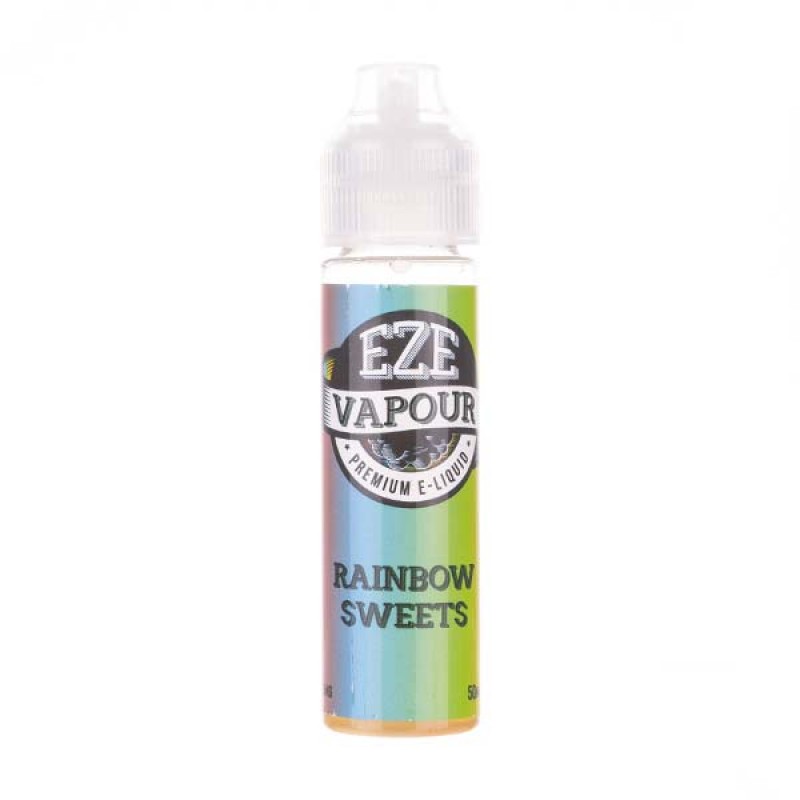 Rainbow Sweets 50ml Shortfill E-Liquid by EZE Vapo...