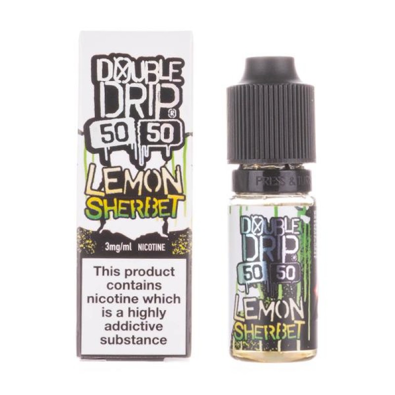 Lemon Sherbet 50-50 E-Liquid by Double Drip