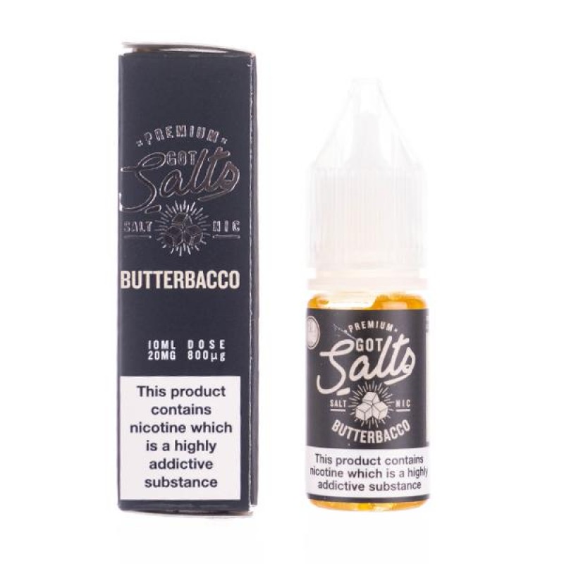Butterbacco Nic Salt E-Liquid by Got Salt