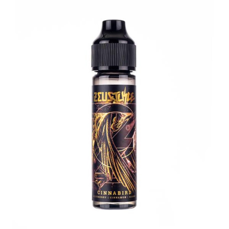 Cinnabird 50ml Shortfill E-Liquid by Zeus Juice