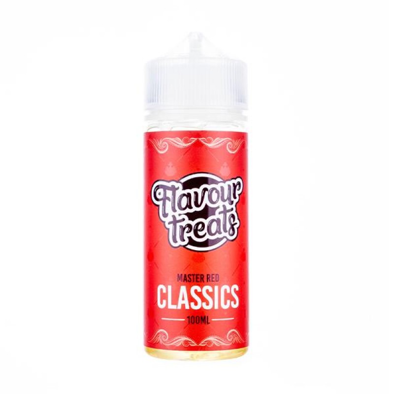 Master Red 100ml Shortfill E-Liquid by Flavour Tre...