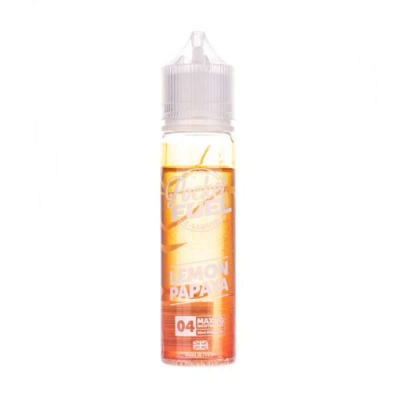 Lemon Papaya Shortfill E-Liquid by Pocket Fuel