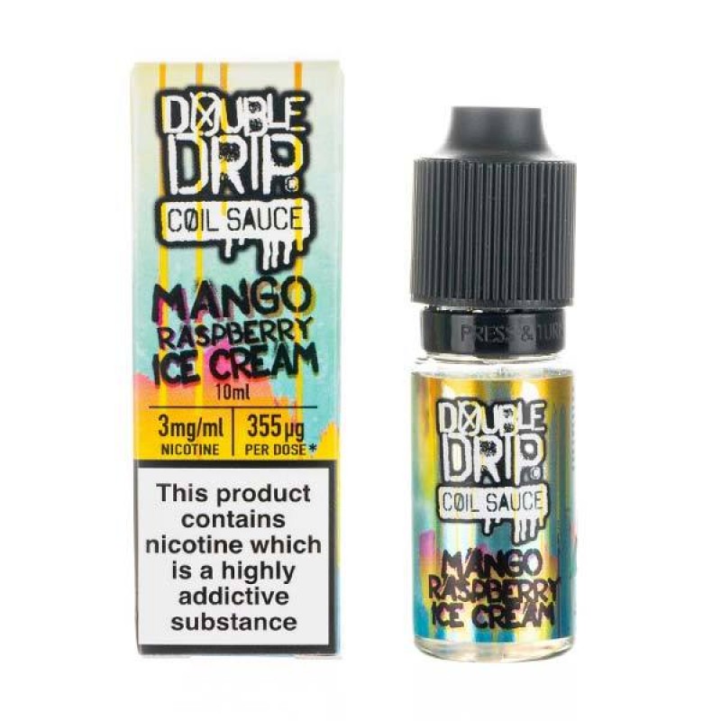 Mango Raspberry Ice Cream E-Liquid by Double Drip