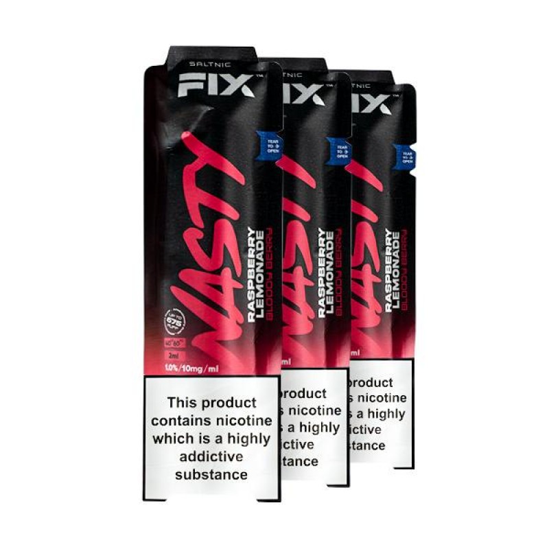 Nasty Fix 2.0 Disposable Vape Pen - Pack of 3