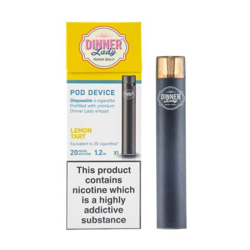 Disposable Nic Salt Pod Kit by Dinner Lady