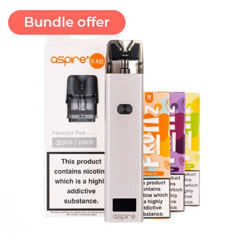 Aspire Favostix Pod Kit Bundle