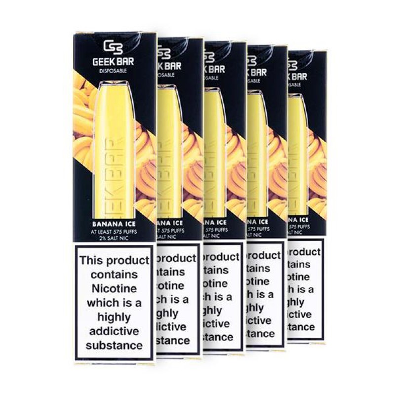 Geek Bar Disposable Vape Pen - Pack of 5