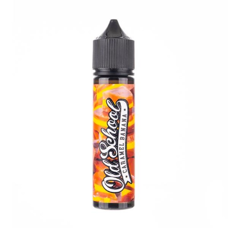 Caramel Banana 50ml Shortfill E-Liquid by Old Scho...