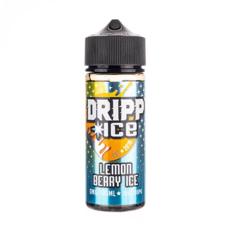 Lemon Berry Ice 100ml Shortfill E-Liquid by Dripp