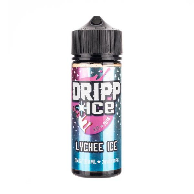 Lychee Ice 100ml Shortfill E-Liquid by Dripp