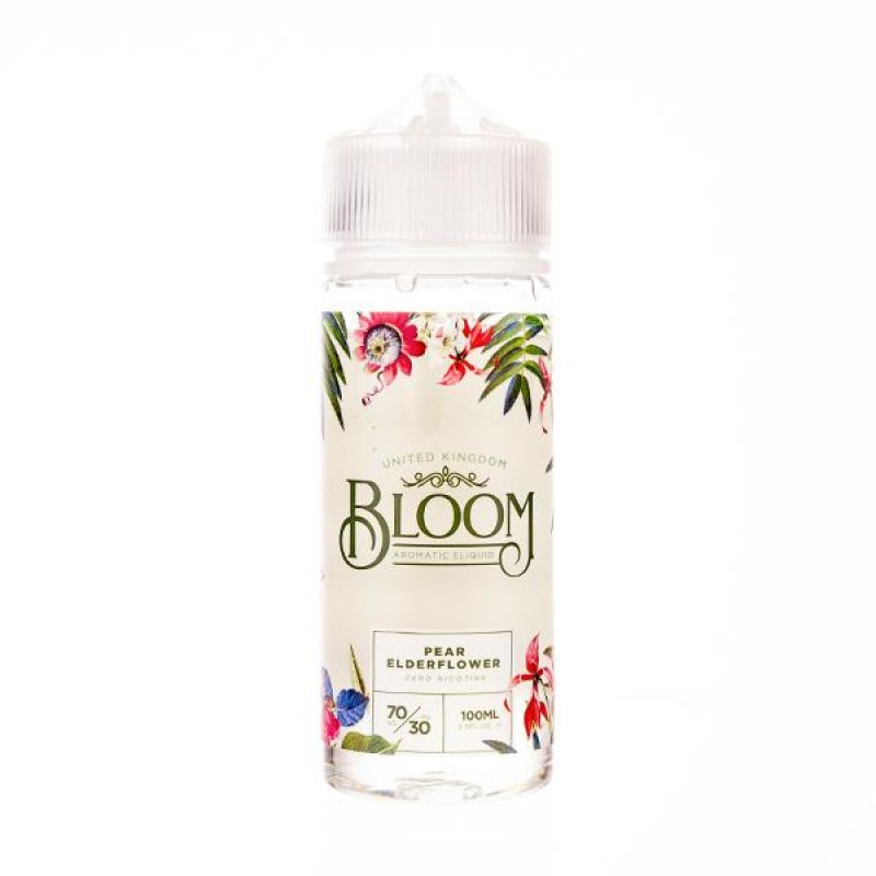 Pear Elderflower 100ml  Shortfill E-Liquid by Bloom