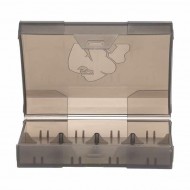 Black Quad 18650 Battery Case by Chubby Gorilla