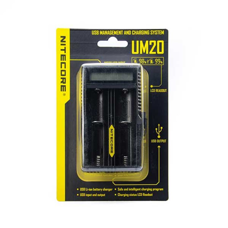 UM20 Battery Charger by Nitecore