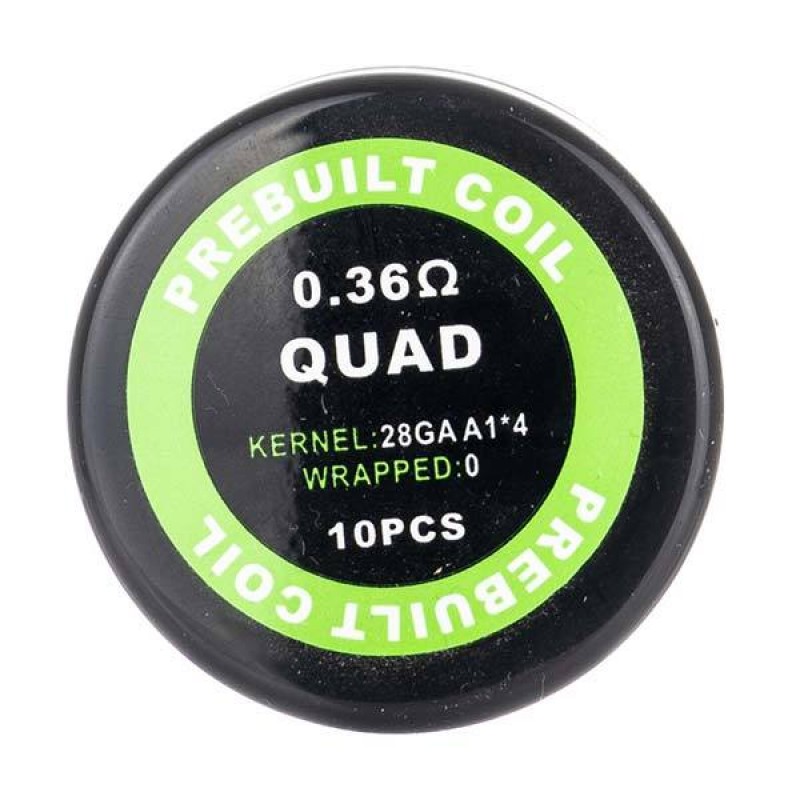 Pre-made Quad Wire Coils by LTQ Vapor