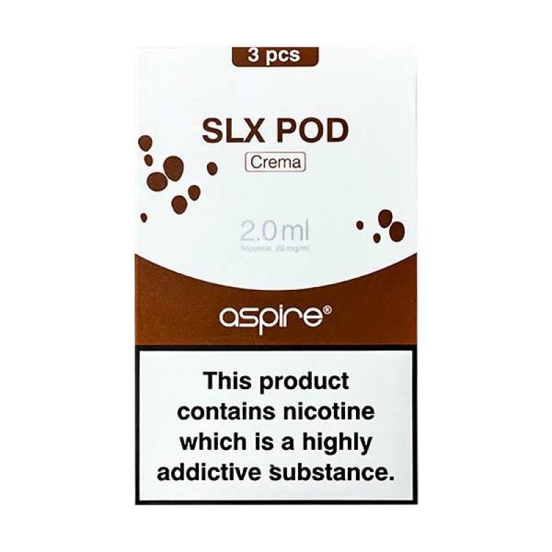 Crema Pre-filled SLX Pods by Aspire