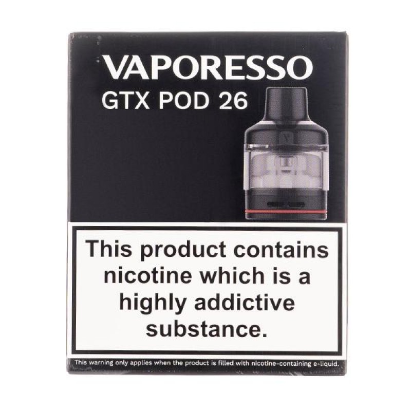 GTX Pod 26 Replacement Pods by Vaporesso