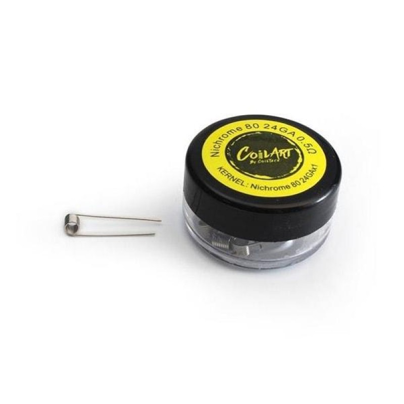 0.5ohm Premade Nichrome 80 Coils by CoilArt