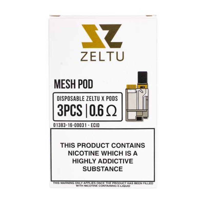 Refillable Pods for Zeltu X Pod Kit by Zeltu