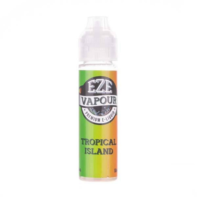 Tropical Island 50ml Shortfill E-Liquid by EZE Vap...
